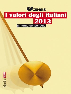 cover image of I valori degli italiani 2013